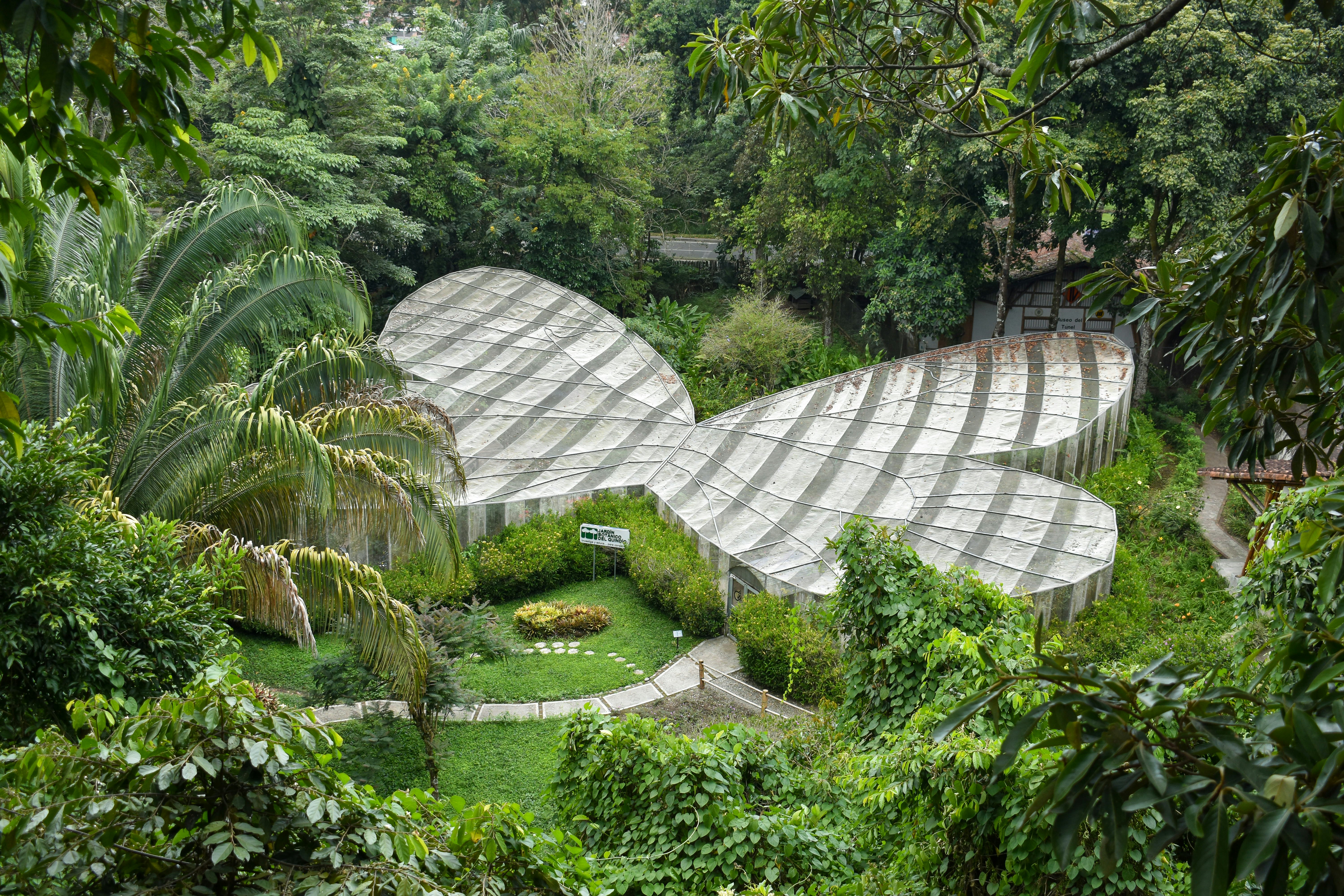 Butterfly Garden of the Quindio Botanical Garden.