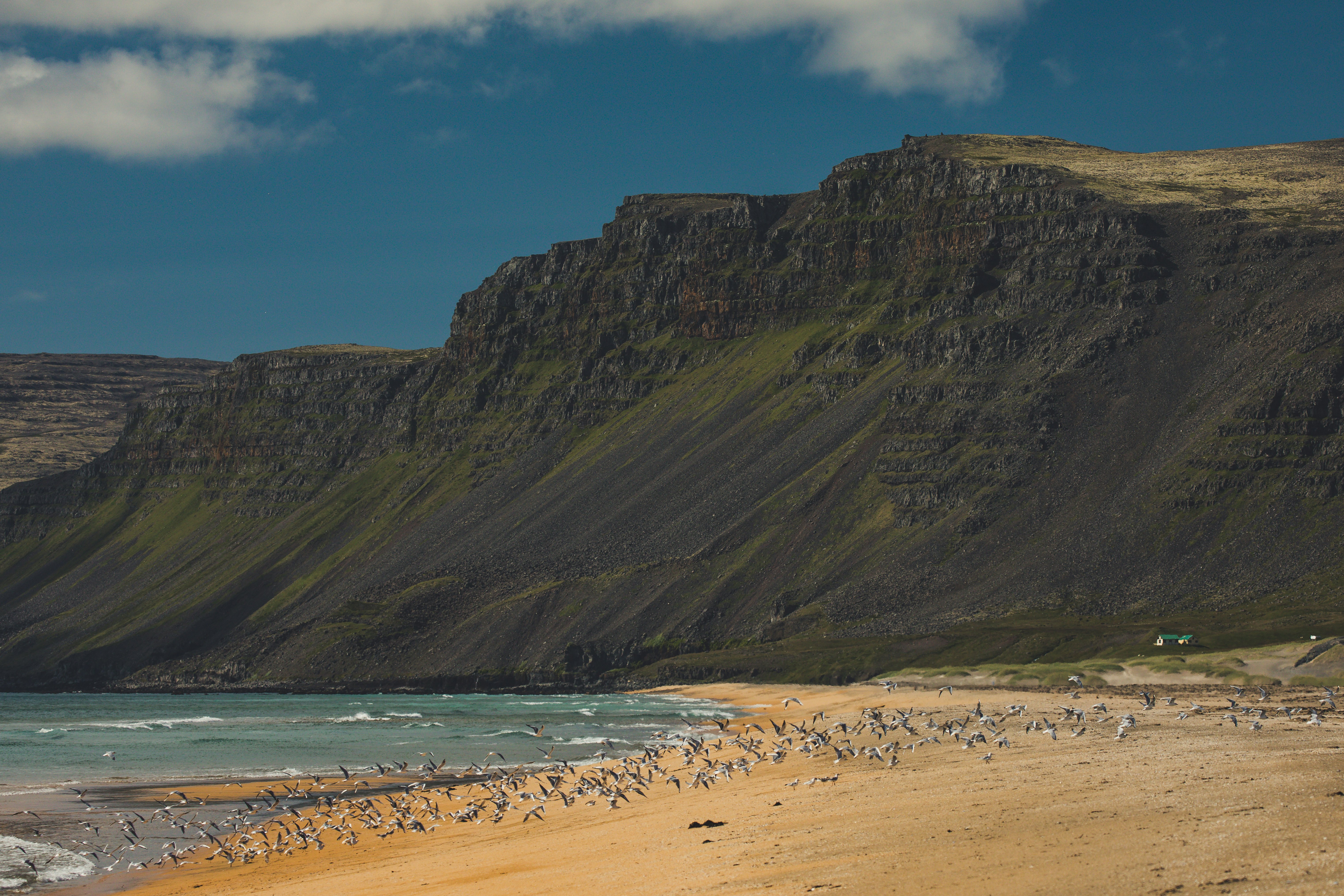 Rauðasandur Beach in the Westfjords of Iceland